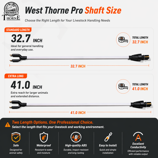 West Thorne Pro Livestock Prod X Replacement Shaft