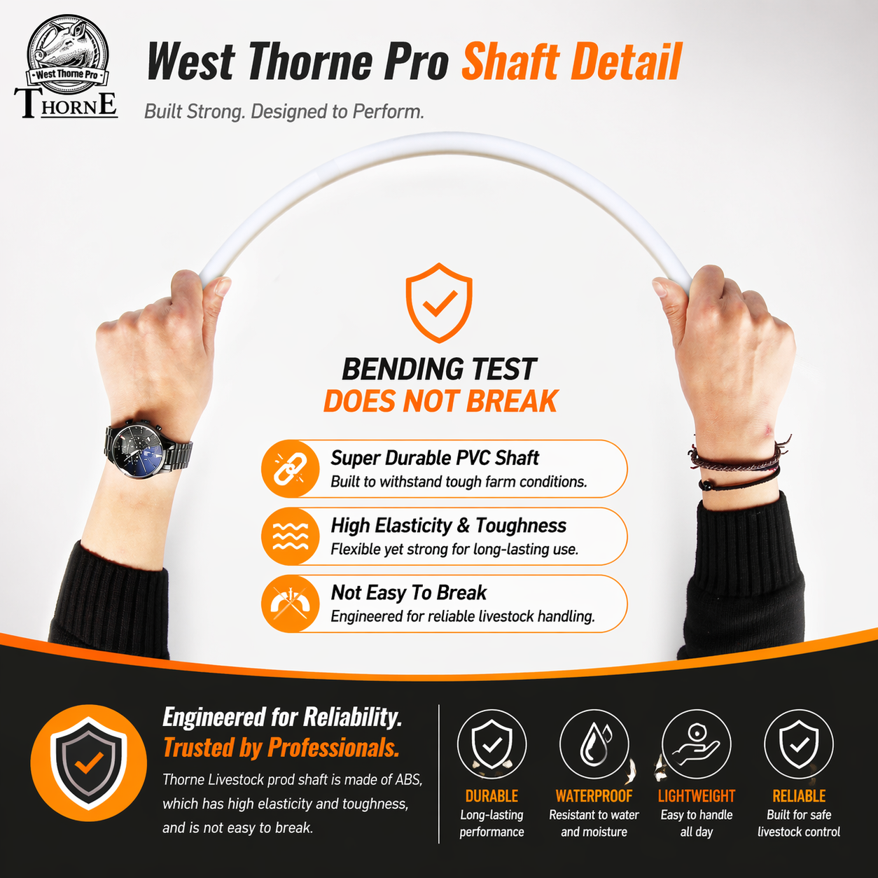 West Thorne Pro Livestock Prod X Replacement Shaft