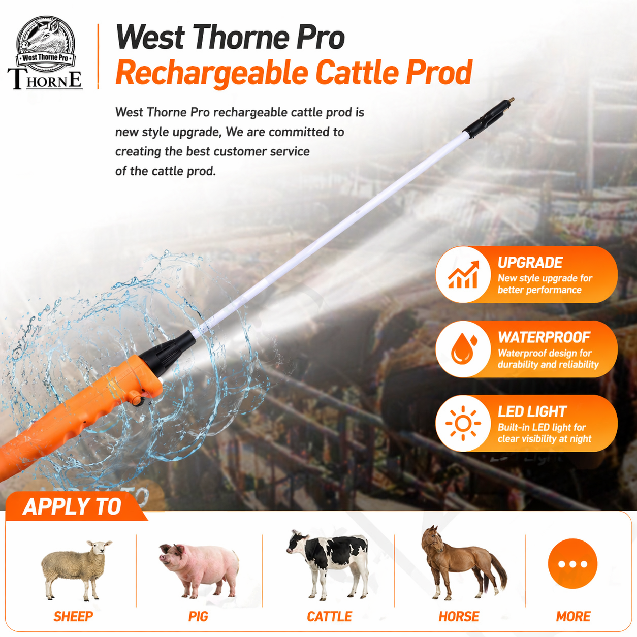 West Thorne Pro Livestock Prod X Replacement Shaft